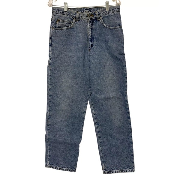 Flannel Lined Jeans Relaxed Fit‎ Denim Pants Comfort Warm Size 32" - Picture 1 of 15